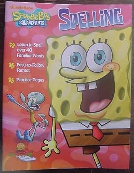 Toy nickelodeon Spongbob Squarepants Spelling Workbook - 32 Pages Book