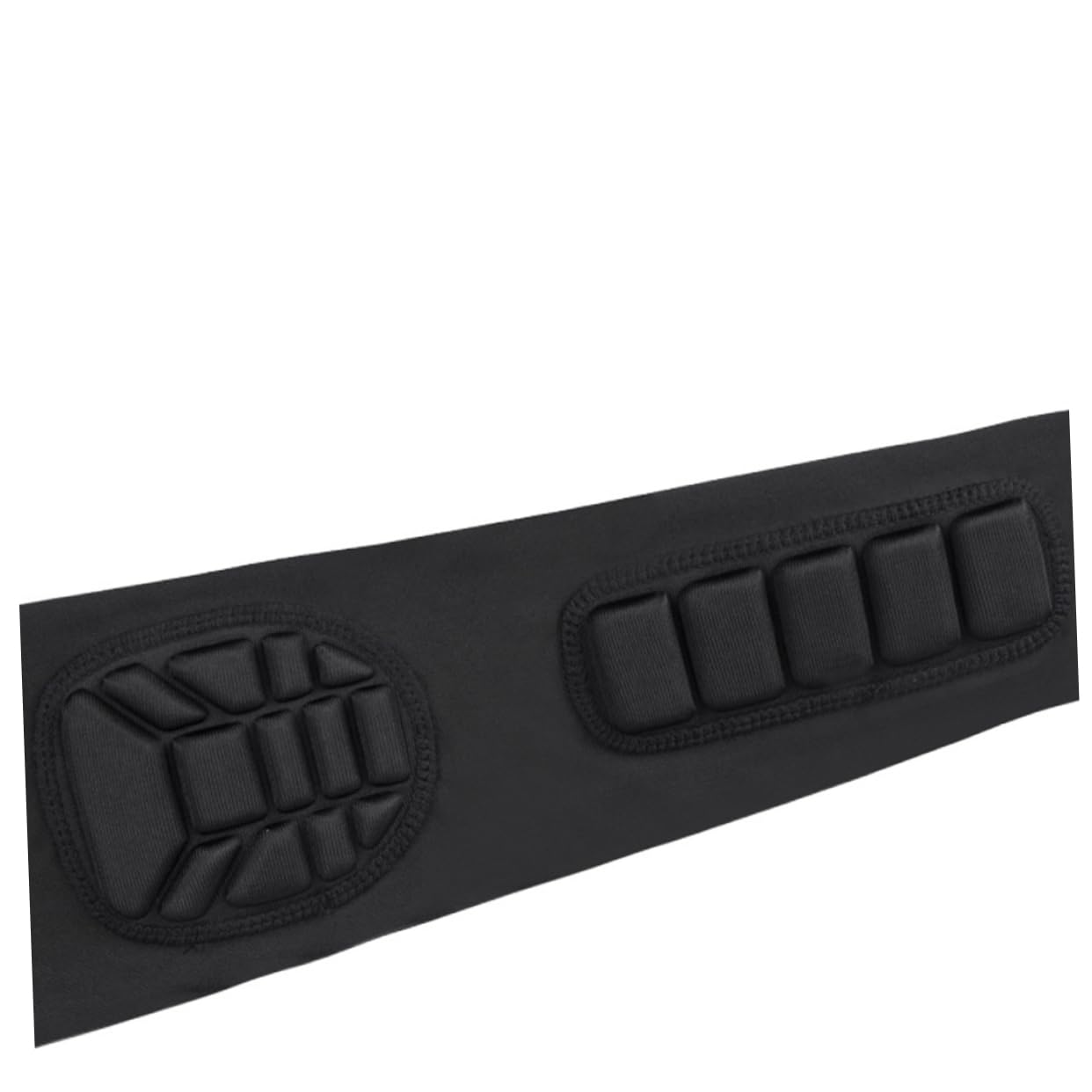 GOOHOCHY 1Pc Sports Compression Elbow Sleeve Elastic Collision Arm Protector for Basketball Football Outdoor Activities Comfortable Breathable Design Fits Weight Black