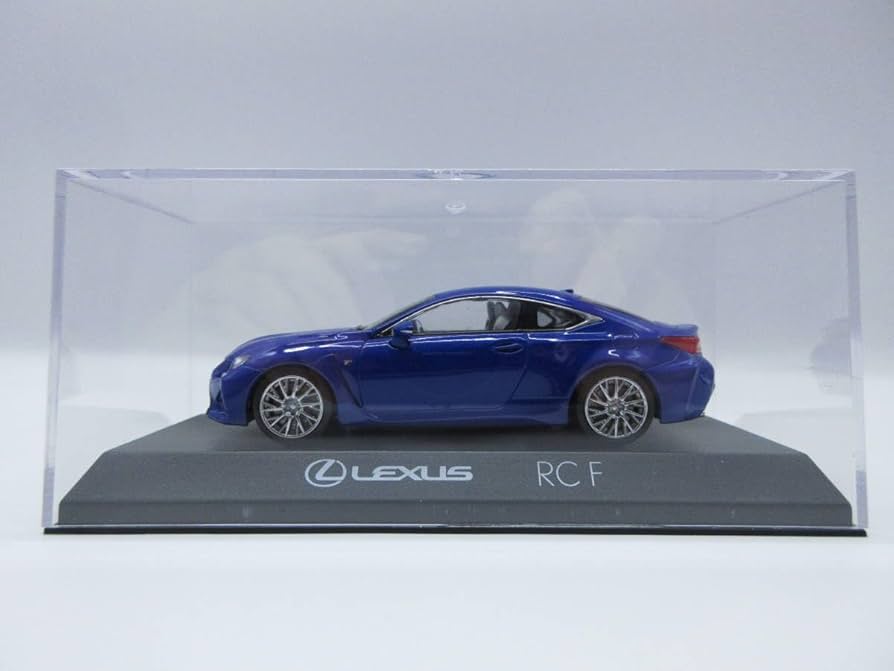Lexus RC F ミニカー 1/43 ブルー/ブラック Amazon | 1/43 京商 レクサス LEXUS RC F RCF ミニカー ブルー