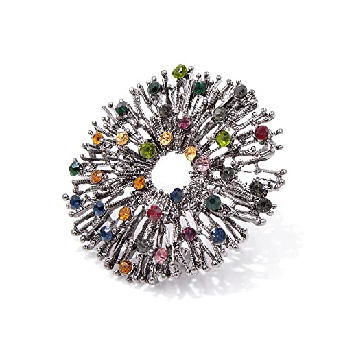 Générique Spilla in acciaio stile floreale fiore