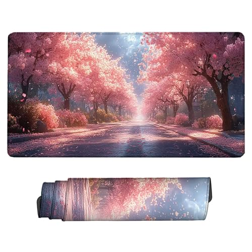 Tapis souris rose imperméable avec base en caoutchouc antidérapant - 2