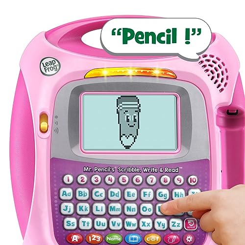 Image of LeapFrog Mr Pencil's Scribble, Write and Read, Pink