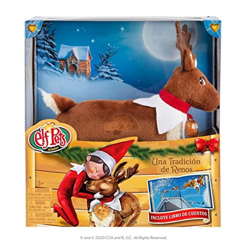Cefa Toys - The Elf on the Shelf: Elf Pets, conto e peluche rena (00595). Espanhol