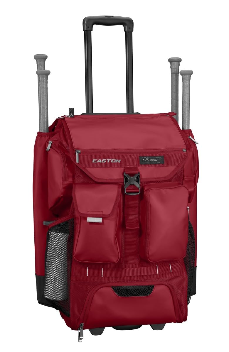 Easton 5 Tool Phenom Wheeled Equipment Bag | Baseball & Softball | Multiple Colors