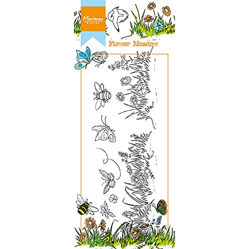 Marianne Design Clear Stamps, Prato di Fiori di
