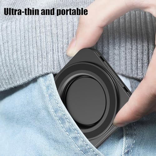 Poignée stable pour support de téléphone portable réglable et compact double face