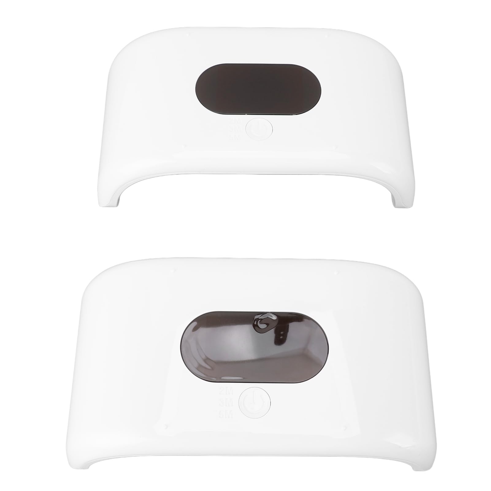 Lámpara de curado UV de doble cara, luz de curado UV con 3 ajustes de temporizador (2/3/5 minutos), secado rápido y uniforme para manualidades de resina UV, pantalla LCD, diseño ABS ligero para
