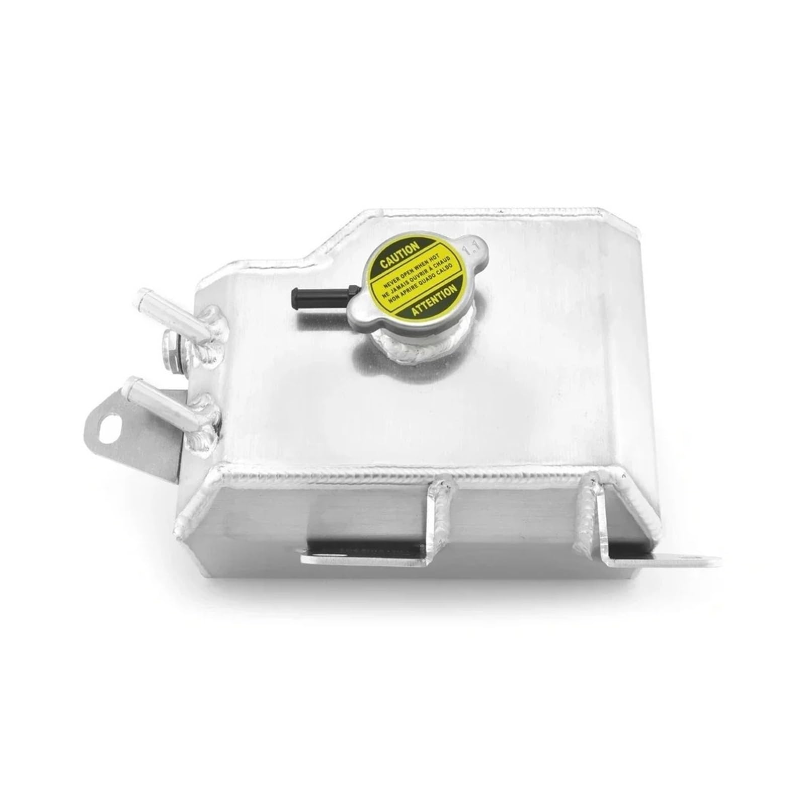 Coolant Expansion Tank for Mazda for MX5 for Miata Mk3 NC 2006-2015 Car Accessories Coolant Header Expansion Overflow Water Tank Cap Reservoir(Silver)