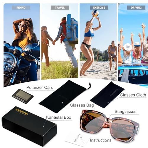 Image of KANASTAL Anti Blue Light Glasses for Women and Men | TR90 Frame,UV Protection,PC Lens,Lightweight,High Definition,Computer,Phone,Video Gaming,Television,Gaming,Screen
