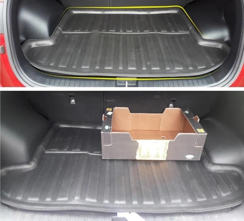 Tapis de coffre anti-salissure Polo Hatchback 2012 2014 2016 bac de sol premium - 4
