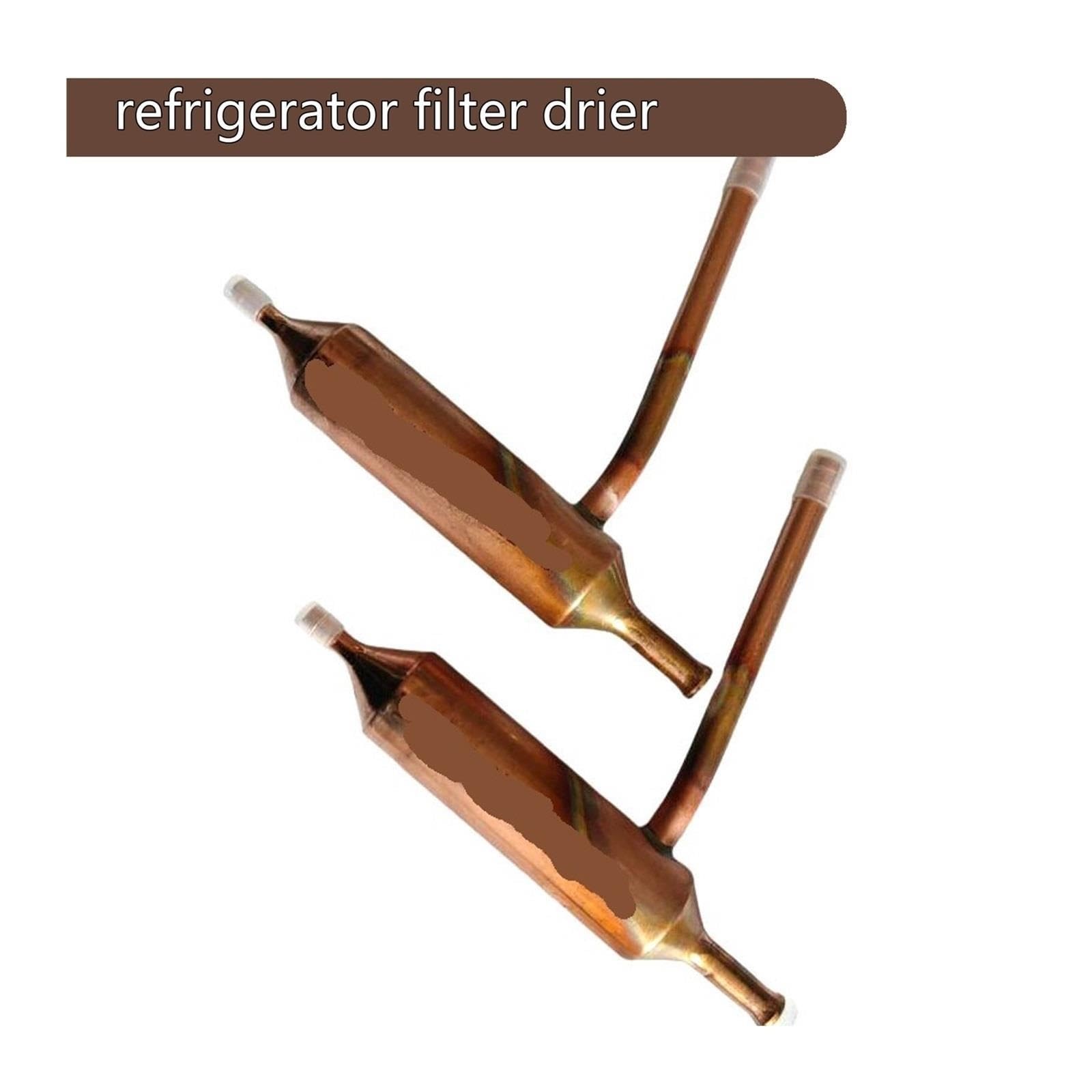Filtro Essiccatore Per Frigorifero Diametro Esterno 3,8/5,8 Mm Parti Del Frigorifero Filtro Essiccatore Per Frigorifero Q600A XH-9-4A Tubo Guarnizione Porta 7,5 Cm Diametro Esterno 5,8 Mm
