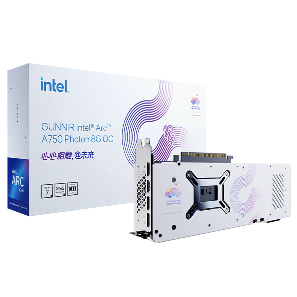 GUNNIR intel ARC A750 グラフィックボード Amazon.in: Buy GUNNIR Intel Arc A750 Photon 8G OC GDDR6 2400MHz