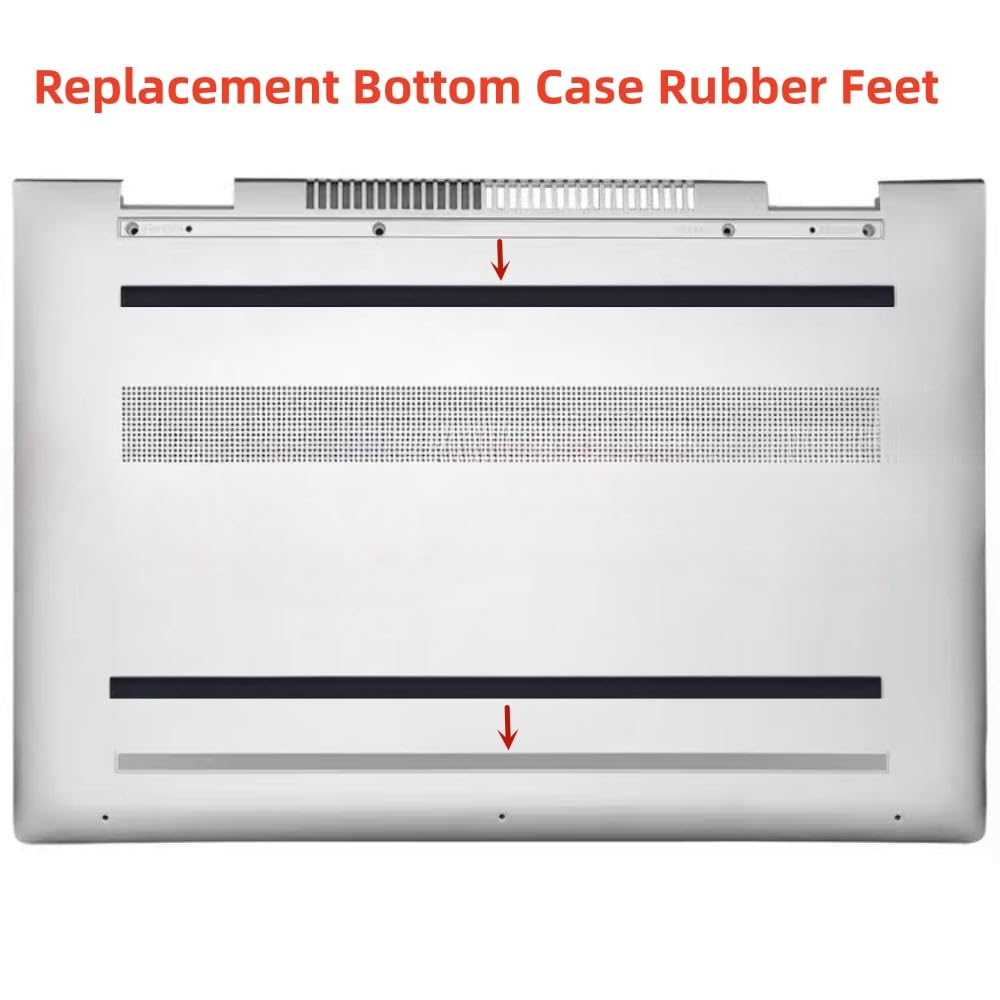 Deal4GO 2-Pack Non-Slip Bottom Case Rubber Feet Bumper