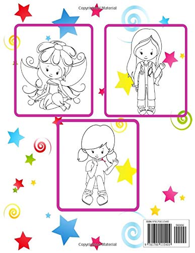 Kids Coloring book Girls are amazing: coloring book for kids girl ages 2-4 image 2