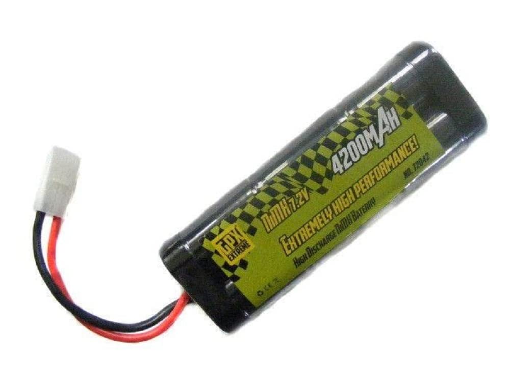 GPX extreme - GPX 4200mAh 7.2V Nimh RC Batteries, Multicolor (GPX/72042)