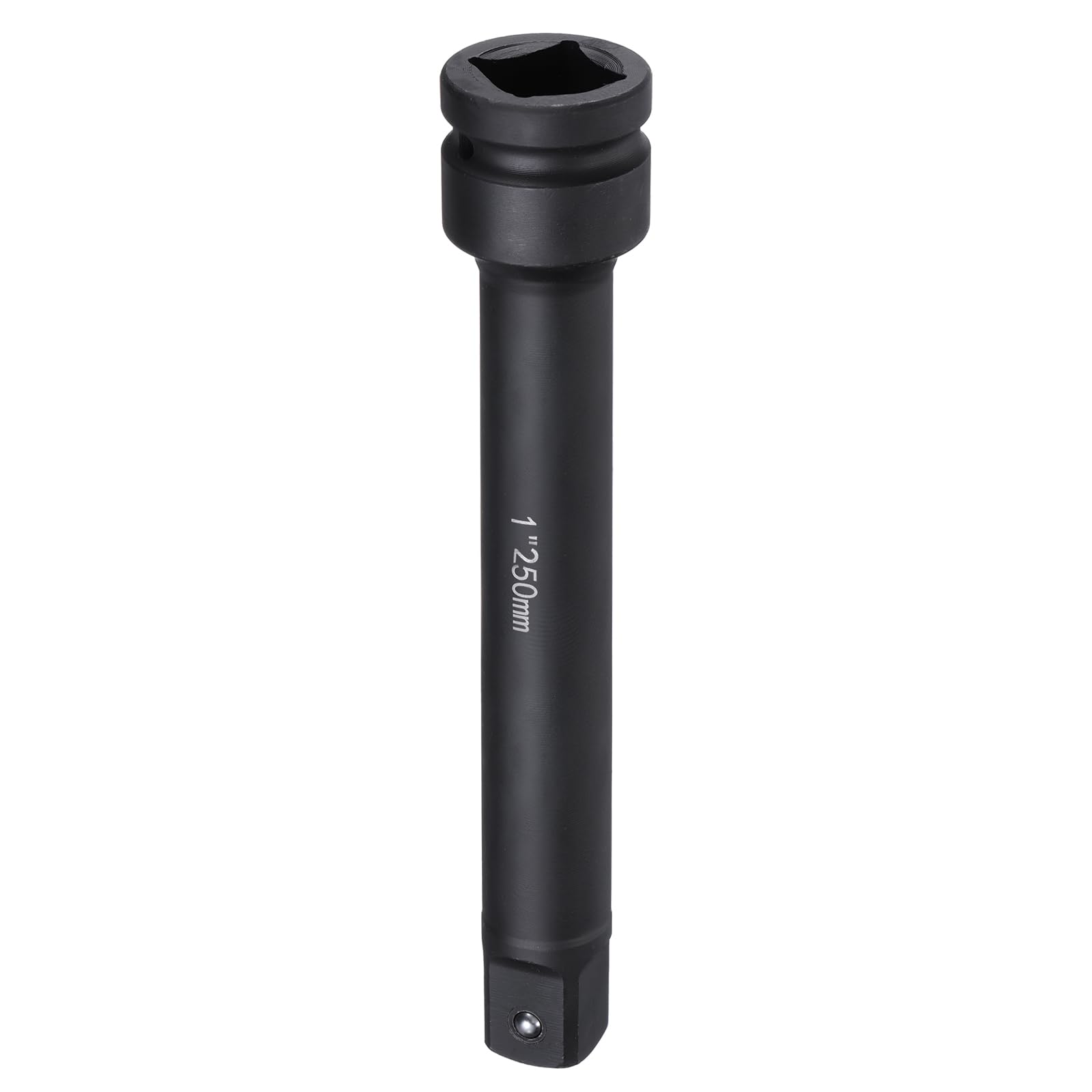 sourcing map Impact Socket Extension Bar 1" Square Drive 10" Long CR-V Steel Extension Rod Ratchet Wrench Driver Adapter for Axle Nut Sockets, Black