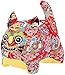 LiuliuBull 20cm Chinesische Tierkreis Tiger Spielzeug Plüsch 2022 Chinesisches Neujahr Tiger Puppe Ornament Gefüllte Tiger Spielzeug des Tiger Zodiac Toys Segen Souvenir Geschenk