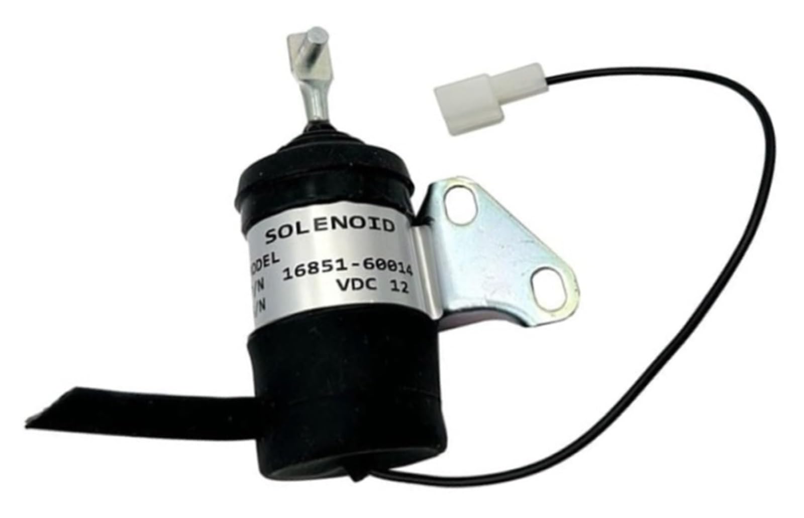 Válvula solenoide de corte de combustible for tractor Kubota de 12 V, repuesto for varios modelos de cortacésped.