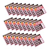 Operitacx 30 Stück Aufkleber Für Tier-notfälle Sicherheitswarnungen Für Tiere Rettungsaufkleber Für Fenster Und Türen Klare Tierwarnungsbänder