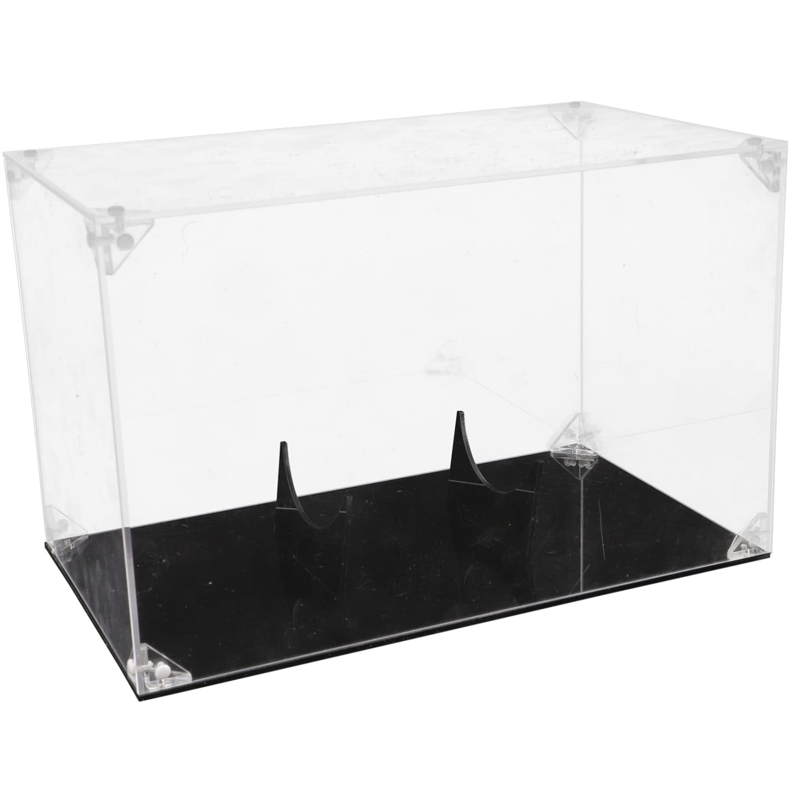 BESPORTBLE Box Table Top Display Stand Football Display Case Desktop Stand Clear Football Case Acrylic Display Case Memorabilia Football Box Multipurpose Storage Box Rugby Ball Wash Bag