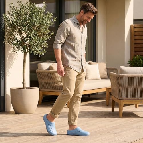 Image of KOBURG Plasma Stylish Clogs for Men|Casual Walking Clogs|Sandals|Comfortable & Light Weight|Stylish & Anti-Skid|Waterproof KF-174