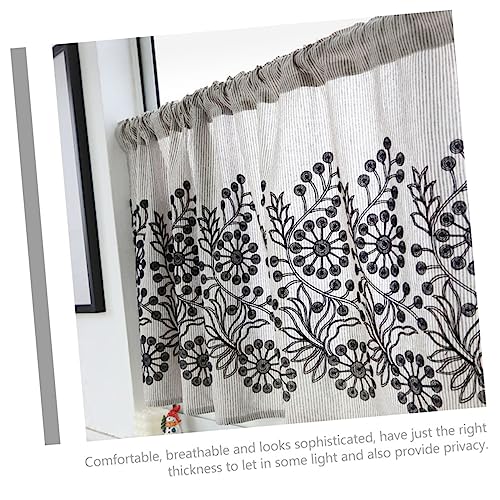 Cortinas de red ORFOFE con diseño transpirable e instalación de cafetería para cocina 6