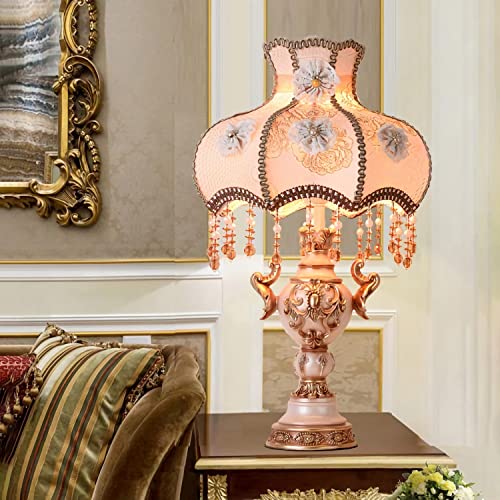 Lampe de chevet en cristal romantique pour éliminer la fatigue visuelle nocturne