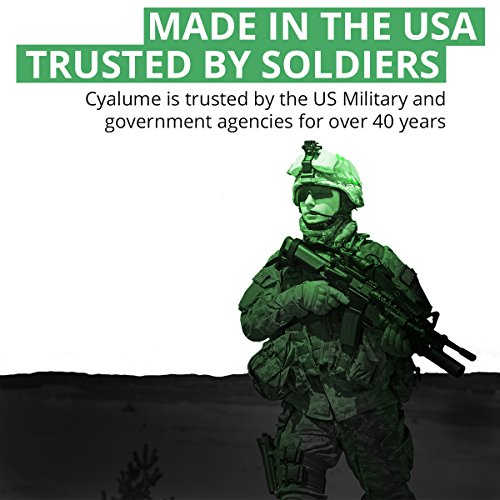 Cyalume 9-08001 Glow Sticks Military Grade Lightstick - Premium Green 6 Inch Snaplight Emergency Chemical Light Stick thumb #4