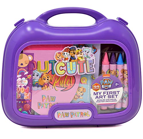 Gift Boutique Paw Patrol Coloring and Activity Carry Case, includes Jumbo Crayons, Stickers, Mess Free Crafts, Doodle Pad, Gift Boutique Bookmark, Reuse Me Stickers, for Girls, Toddlers and Kids - Image 6