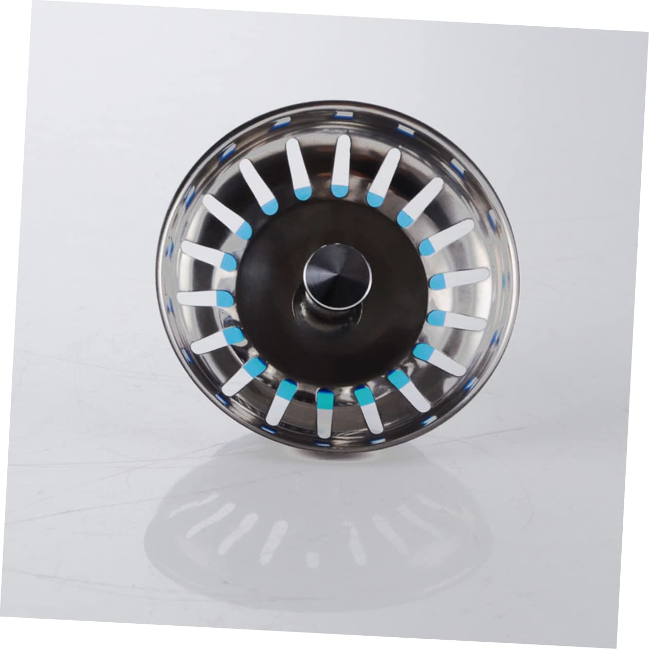 NUOBESTY 2 Series Filtro De Drenaje De Ducha Ventosa Colador De Fregadero Accesorios para Fregadero De Cocina Pequeño Tapa De Drenaje Colador para 2 Piezas