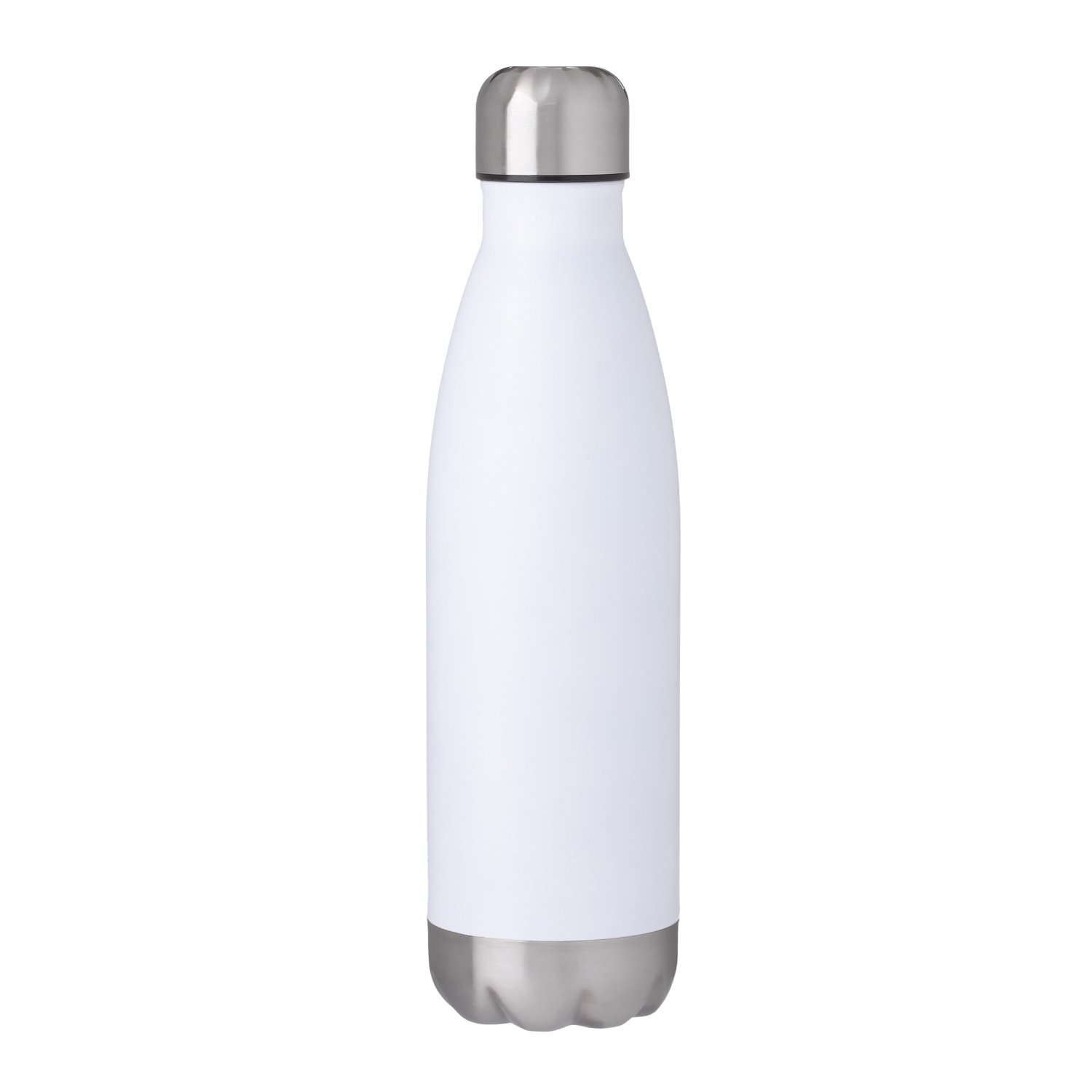 Thirsty Rhino Kola, 17 oz Cola Shaped Double Walled Vacuum Insulated Stainless Steel Water Bottle (Set of 1)