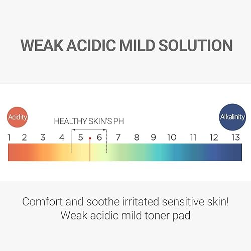 Miniatura 5 de SCINIC The Simple Cica Toner Pad 60 piezas  Tela de algodón con certificación vegana  Peeling suave sin irritación  Ph suave 5.5 PHA orinando  100%