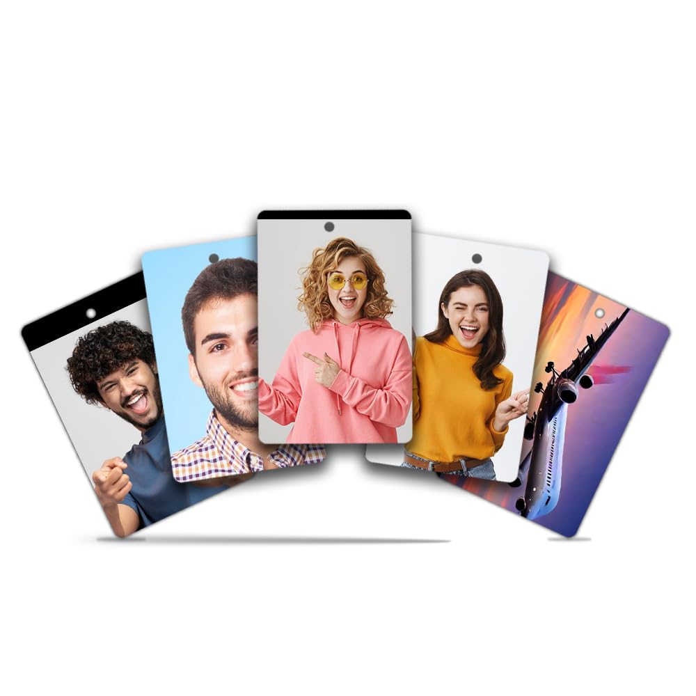 (Pack of 3) Personalised Luggage Tags - Custom UV Printed PVC Card | Lovalable Gift for Travellers | Jaay Commerce-image-0