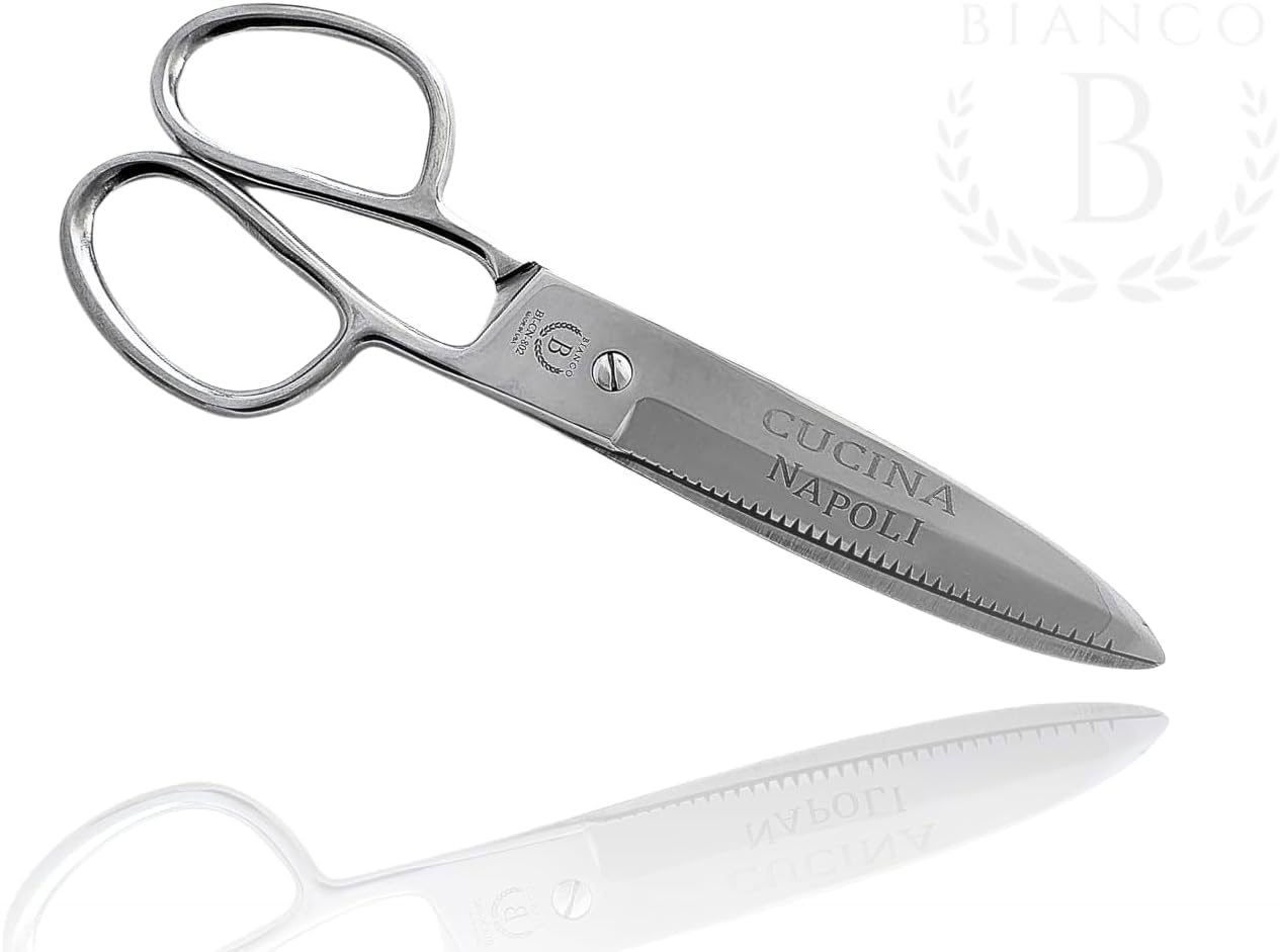 Kitchen Shears | 8" Multi-Purpose Kitchen Scissor | Stainless Steel | Made in USA