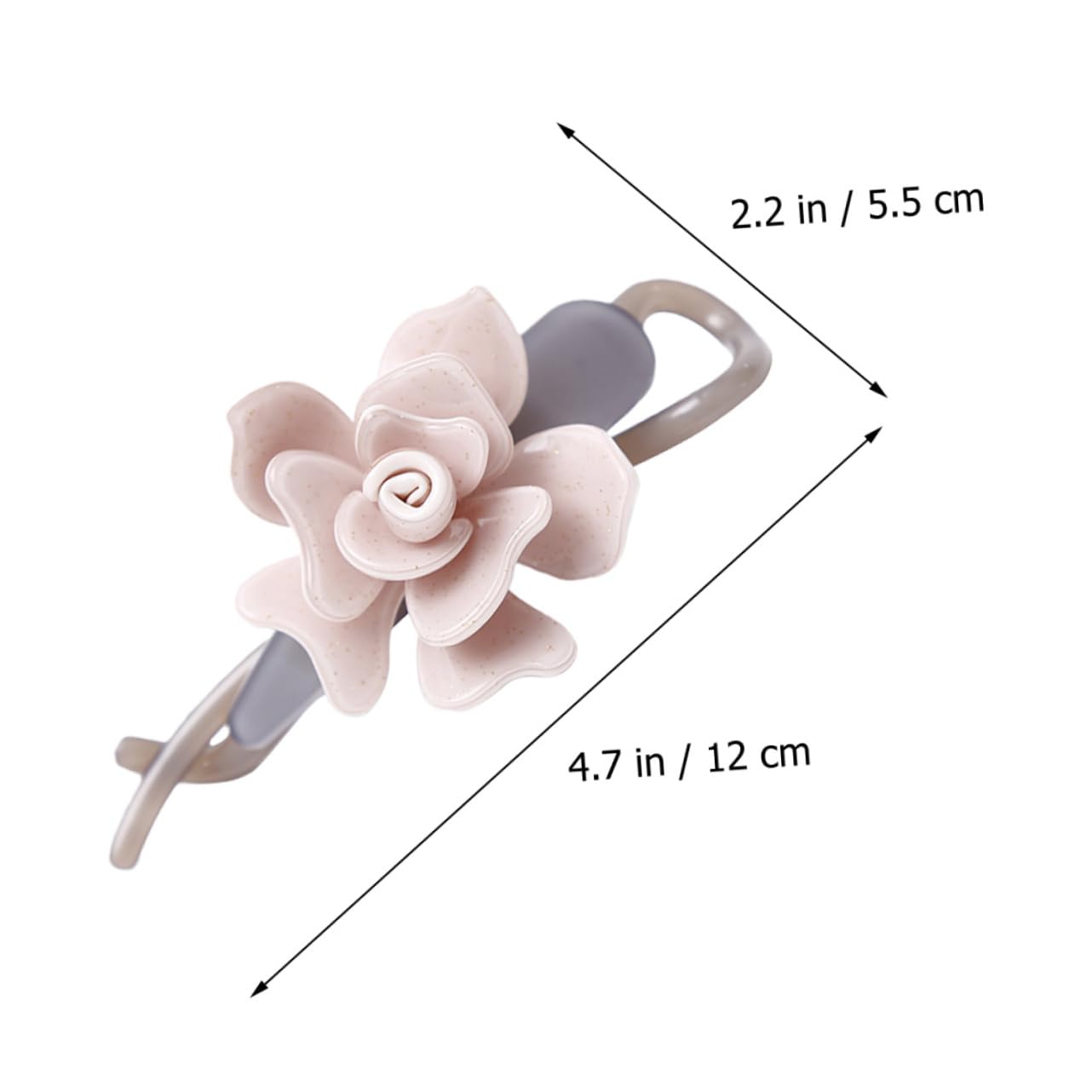 MAGICLULU 4 Piezas Clip de flor light hair clips pinzas decorativas para el cabello horquilla de novia pasadores de pelo pasador de pelo pinzas para el cabello pelo las flores