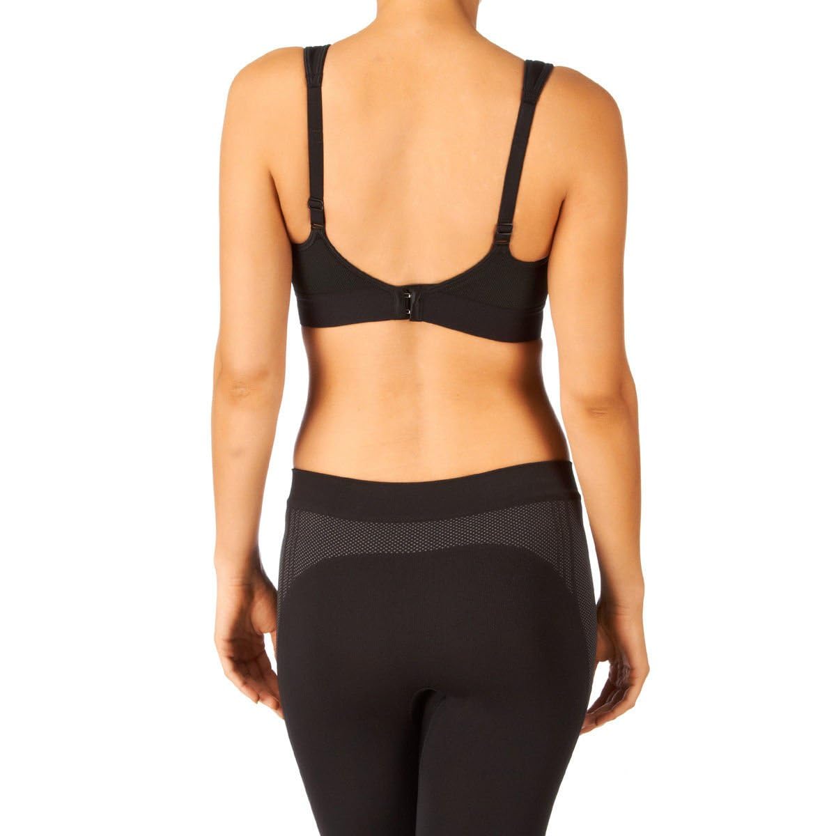 Triumph Damski biustonosz triaction workout N bez fiszbin, Czarny, 75C