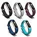FUNKID Replacement for Smartwatch Wristbands Fitbit Ace Children Kids Adjustable Bands Colorful 5 Pack
