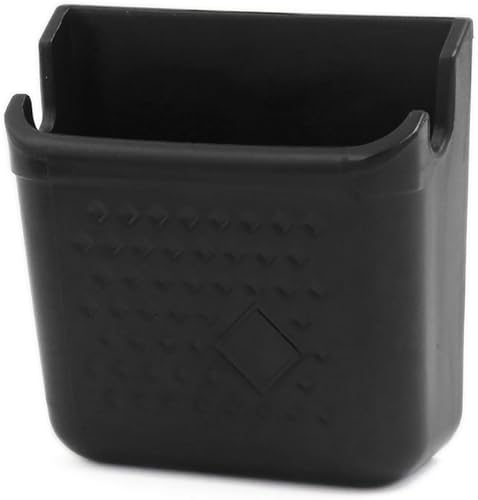 Miniatura 1 de uxcell Bolsa de almacenamiento universal para coche, organizador de caja de carga para teléfono, color negro