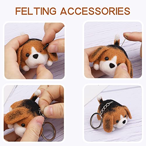 Image of QMNNMA Needle Felting for Beginners, Beagle Needle Felting Set