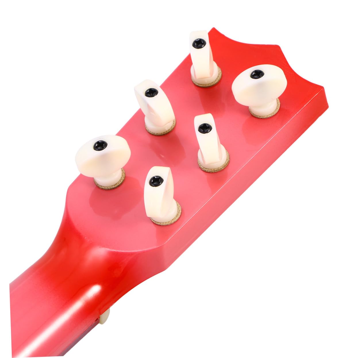 Chitarra Acustica Bambini 21 Pollici in Legno Rosa | Dimensione Portatile, Adatta a Bambini e Ragazzi, Tastiera Sottile e Corde a Bassa Altezza