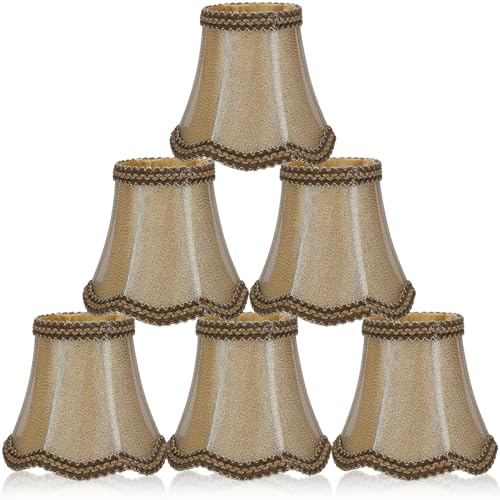 6PCS Clip on Lamp Shade