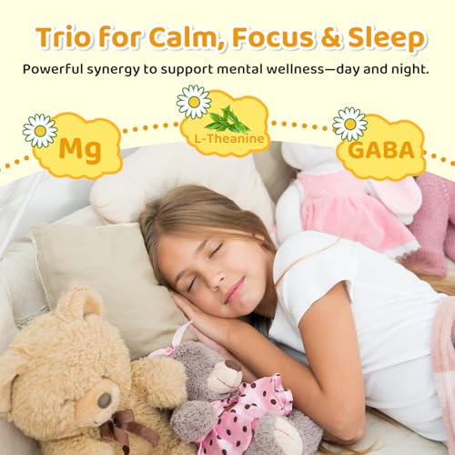 Image of 2 Pack Liposomal GABA L-Theanine Drops for Kids - Liquid GABA Supplement with Magnesium, Chamomile, Lemon Balm & Vitamin B6 - Support Relaxation, Focus & Stress Relief for Kids & Adults - Lemon