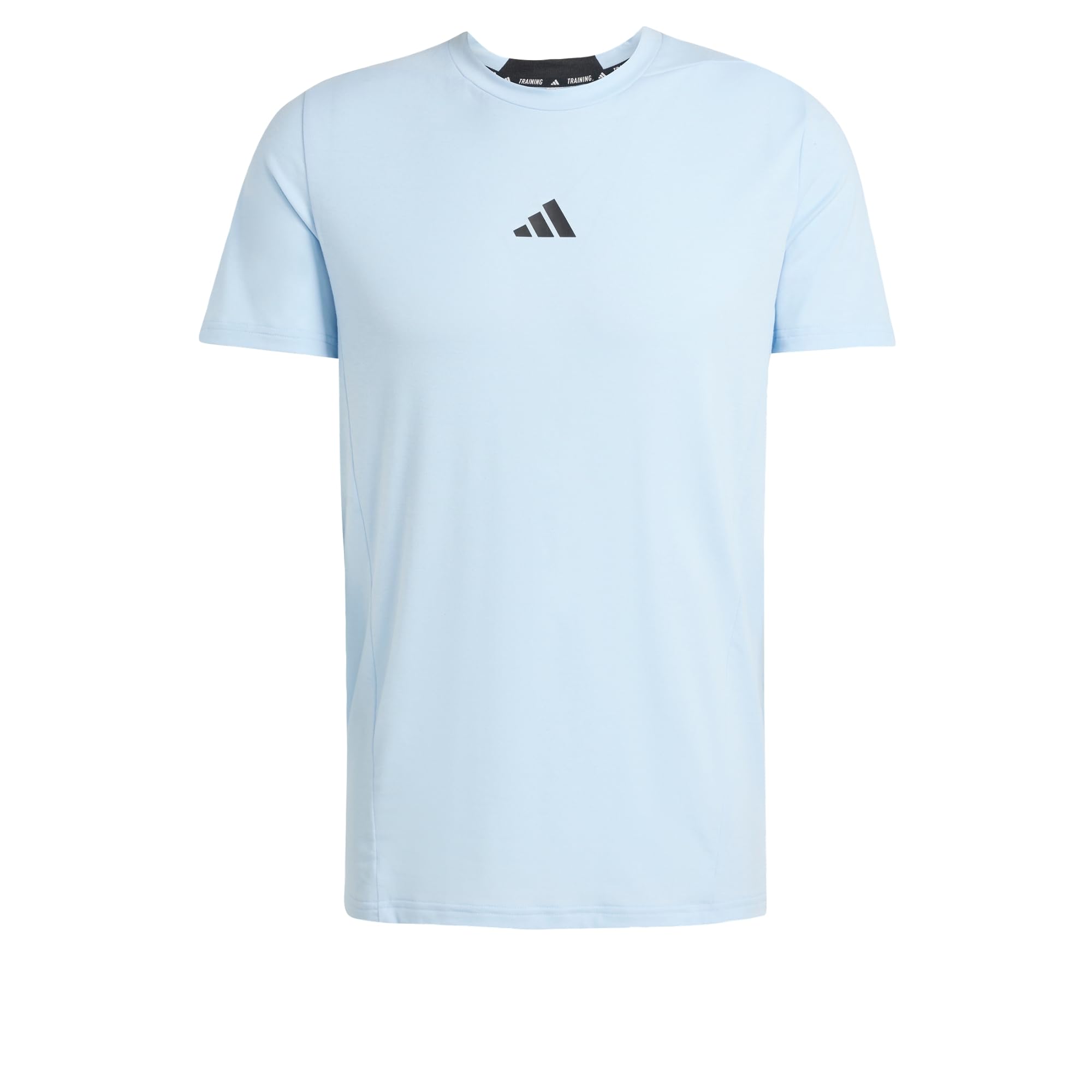 adidas Men's D4T Workout Shirt, Glow Blue, 4XL