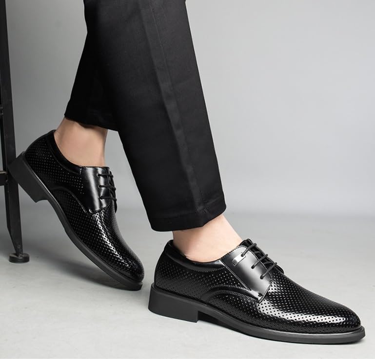 Men's Dress Shoes Summer Breathable Casual Business Formal Oxfords Shoes for Men3