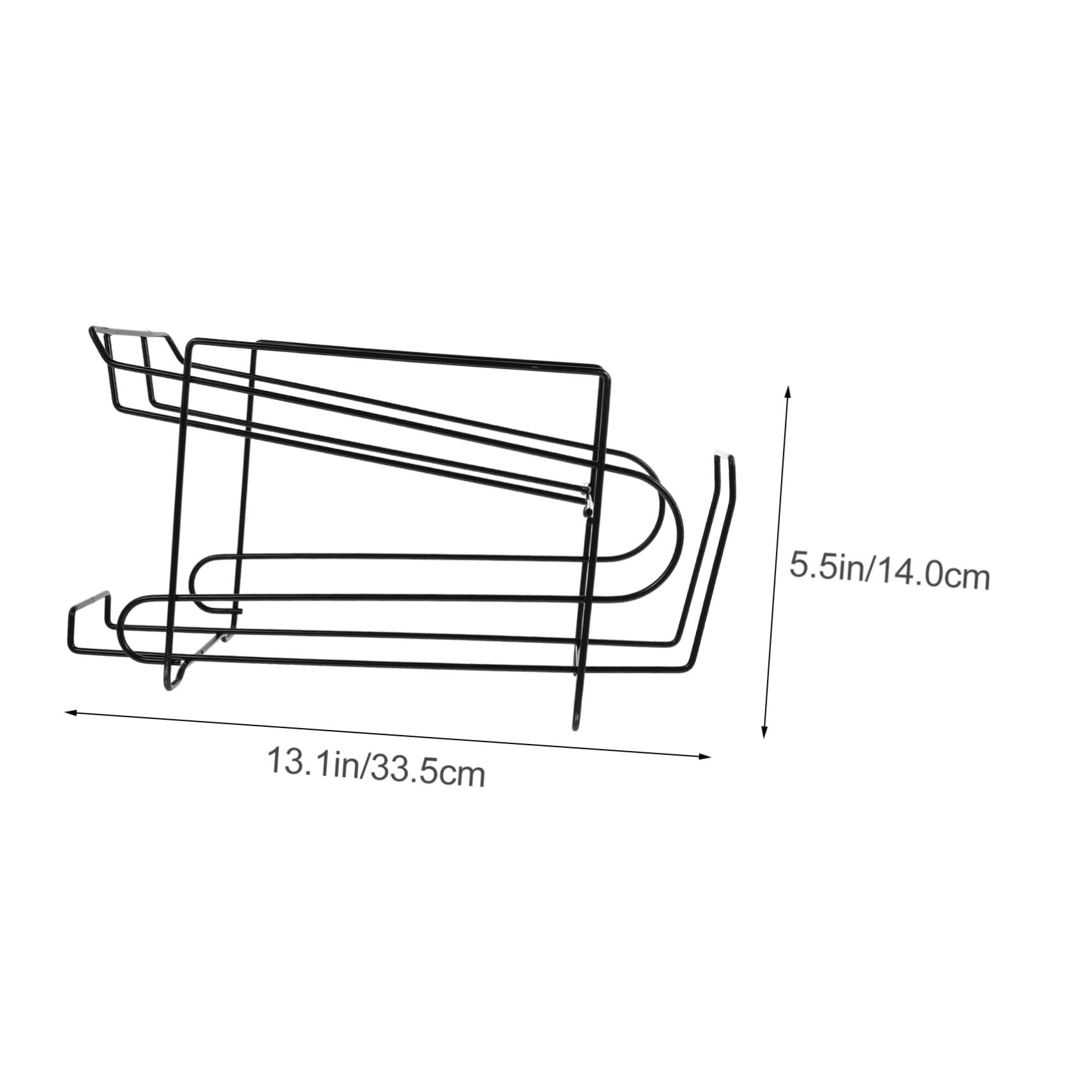 Estante Organizador para Refrigerador de Cerveza, Doble Capa, Hierro Negro | Deslizamiento Automático, Ahorra Espacio, para Latas y Cocina, Uso en Armarios y Nevera