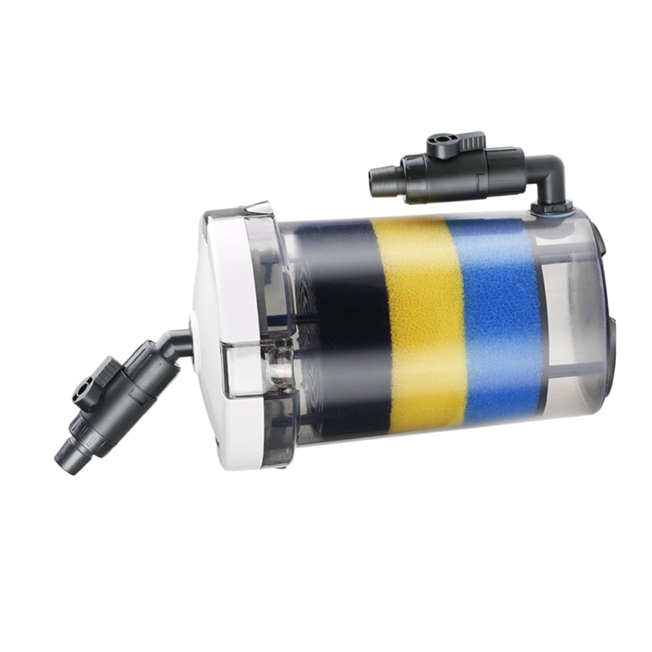 Generisch 1stk Frontfilter Für Aquarien -auf Aquarienfilter Panzer Kanisterfilteraquarium Tauchfilter Für Aquarien Tauchtank Auf Der Rückseite des Aquariums Filterpumpe Transparent
