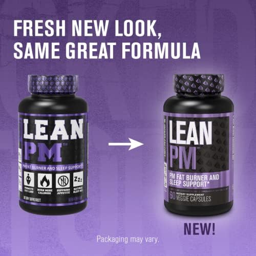 Lean PM Night Time Fat Burner, Sleep Aid Supplement, & Appetite Suppressant for Men and Women - 60 Stimulant-Free Veggie Weight Loss Diet Pills 2 Lean PM Night Time Fat Burner, Sleep Aid Supplement, & Appetite Suppressant for Men and Women - 60 Stimulant-Free Veggie Weight Loss Diet Pills