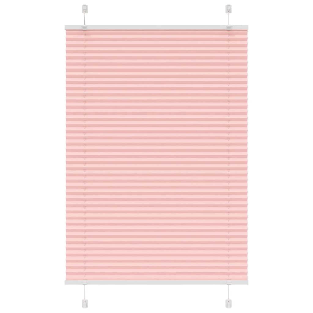Tenda plissettata in poliestere, 95 x 150 cm, larghezza 94,4 cm, tenda oscurante in poliestere, senza fori, con morsetti, per finestre interne, tenda oscurante e veneziane, per finestre