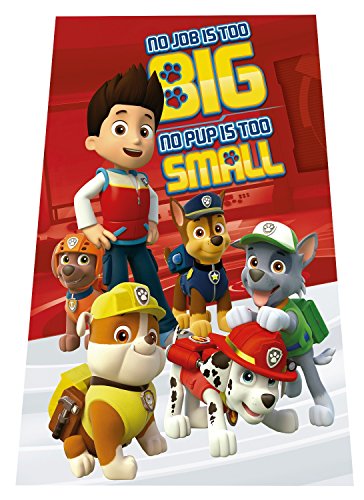 Secaneta Naturcare Manta Polar Disney Patrulla Canina, Estampada, Rojo, 100 x 150 cm