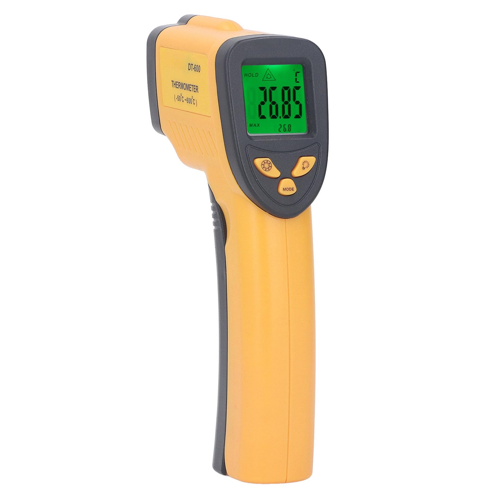 Infrared Thermometer, Handheld Laser Temperature Gun ?50?600? Digital Infrared Thermometer Gun Non Contact Heat Temperature Gun for Cooking, Pizza Oven, Griddle, Engine, Food